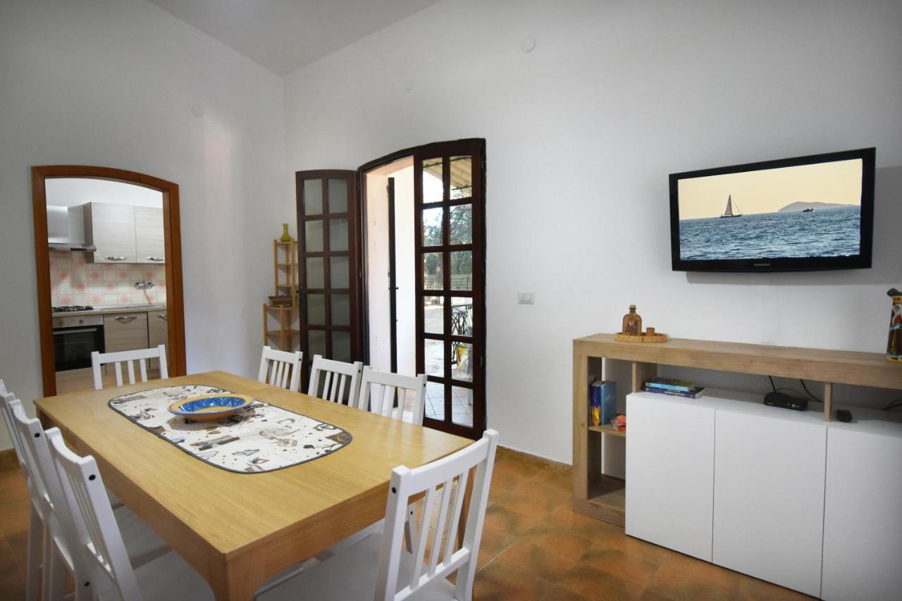 Mario & Nina - Portopino House Porto Pino Exteriör bild