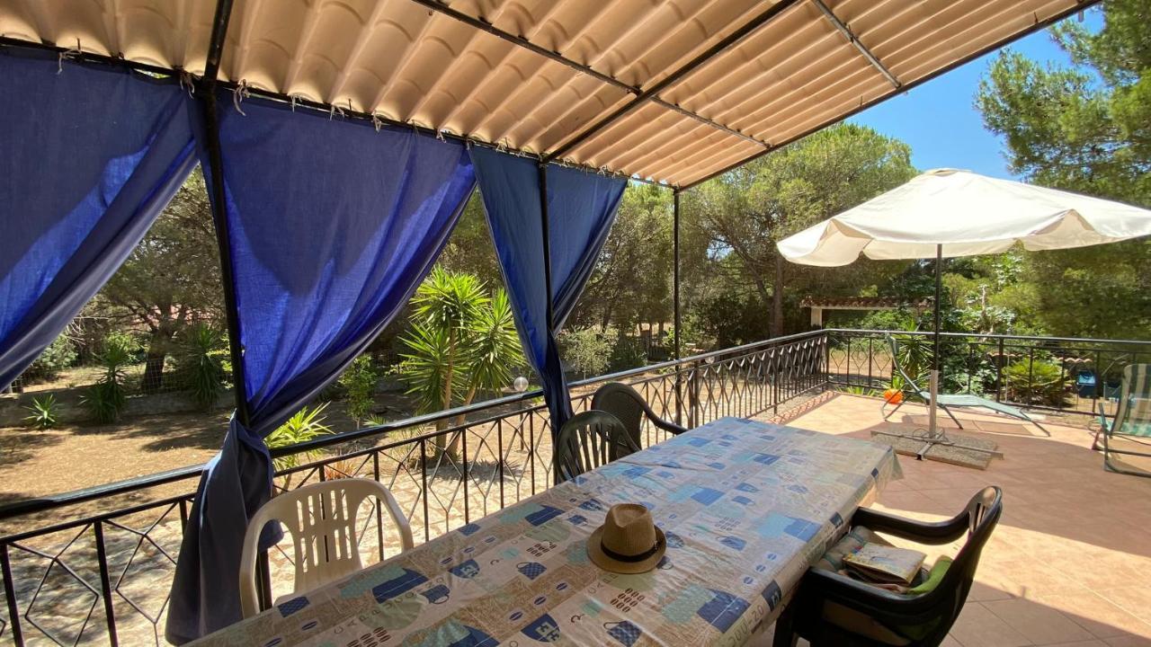 Mario & Nina - Portopino House Porto Pino Exteriör bild