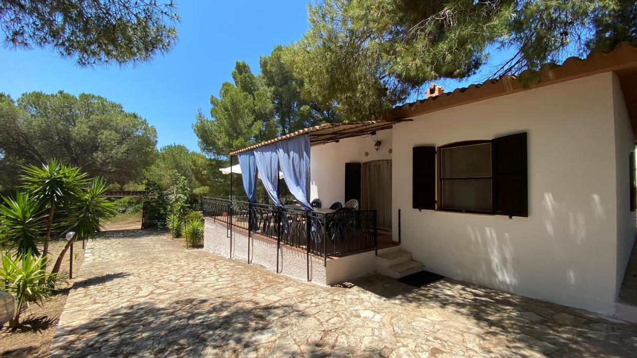 Mario & Nina - Portopino House Porto Pino Exteriör bild